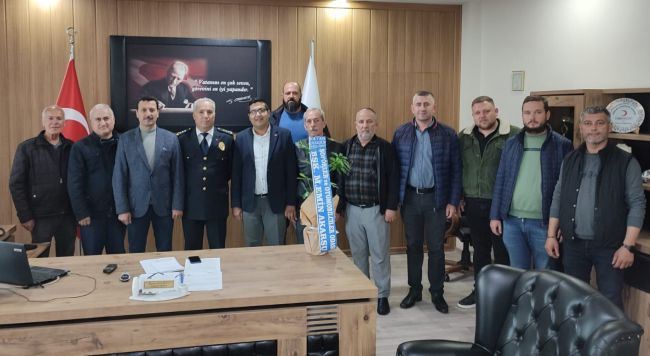 ŞOFÖRLER ODASINDAN POLİS HAFTASI ZİYARETİ