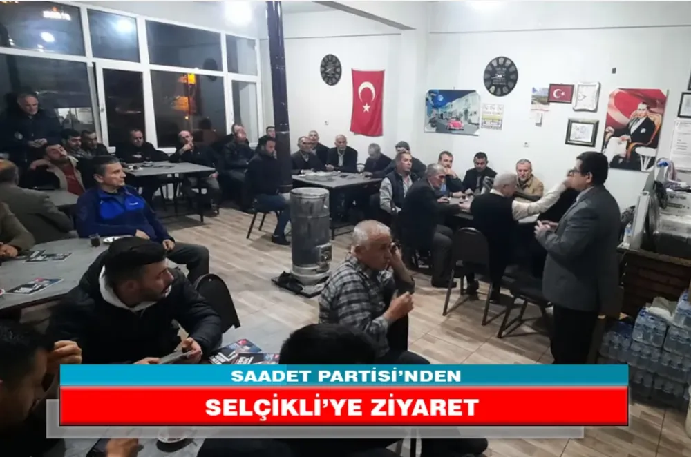 Saadet Partisi Akhisar Belediye Başkan Adayı Hüseyin Çelik Selçikli Mahallesi’ni ziyaret etti.