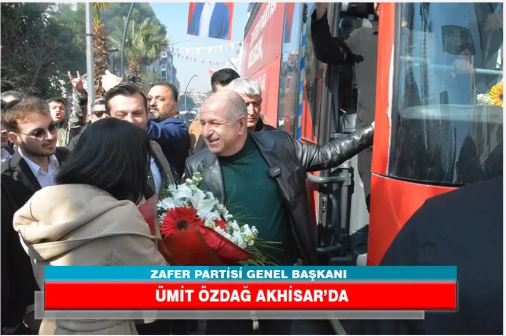 Zafer Partisi Genel Başkanı Özdağ Akhisar