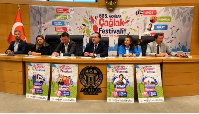 565. ÇAĞLAK FESTİVALİNİN TANITIMI YAPILDI
