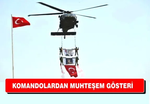 KIRKAĞAÇTA KOMANDOLARIN GURUR GÜNÜ