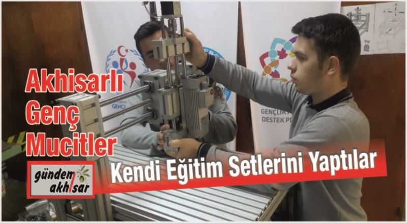 Genç Mucitler Eğitim setlerini Yaptı…