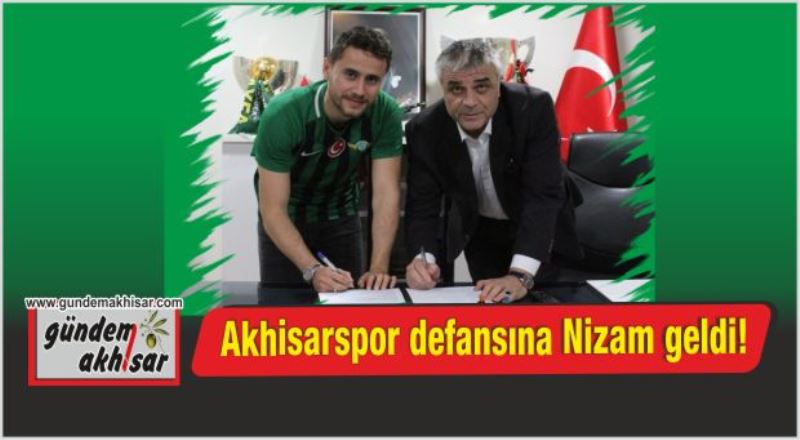 AKHİSARSPOR  DEFANSINA  NİZAM GELDİ!