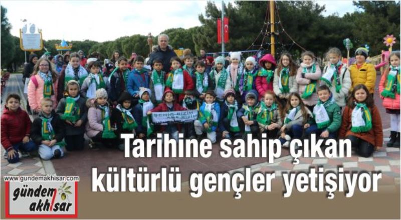 Akhisar Misak-ı Milli İlkokulu öğrencileri şehrini keşfetti