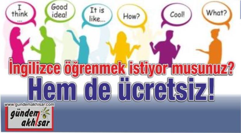 Akhisar Halk Eğitimi Merkezi’nden Ücretsiz A1 İngilizce Kursu
