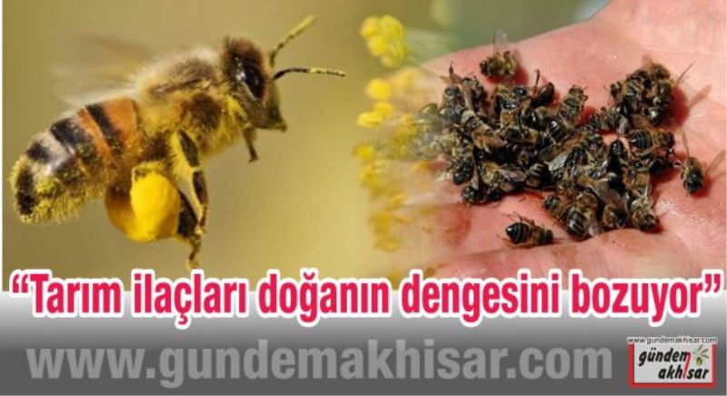 “Tarım ilaçları doğanın dengesini bozuyor”