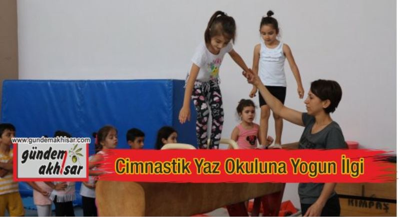 CİMNASTİK YAZ OKULU’NA YOĞUN İLGİ