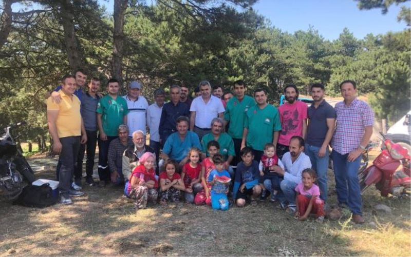 Yayladaki Hayvan Yetiştiricilerini Memnun Eden Ziyaret