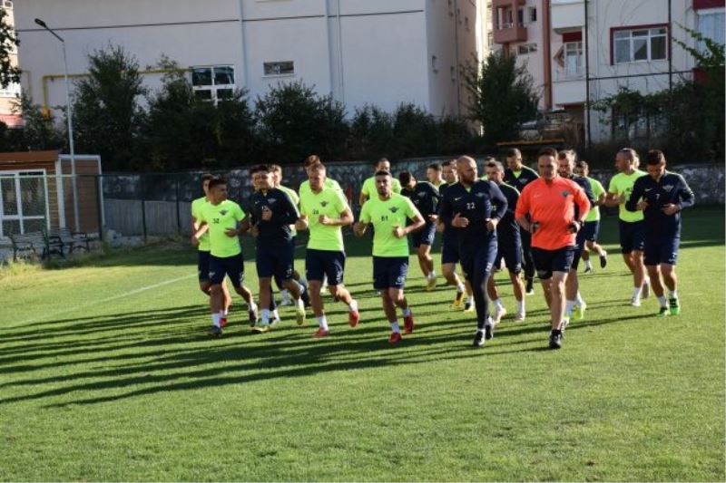 Akhisarspor Kızılcahamam kampında..