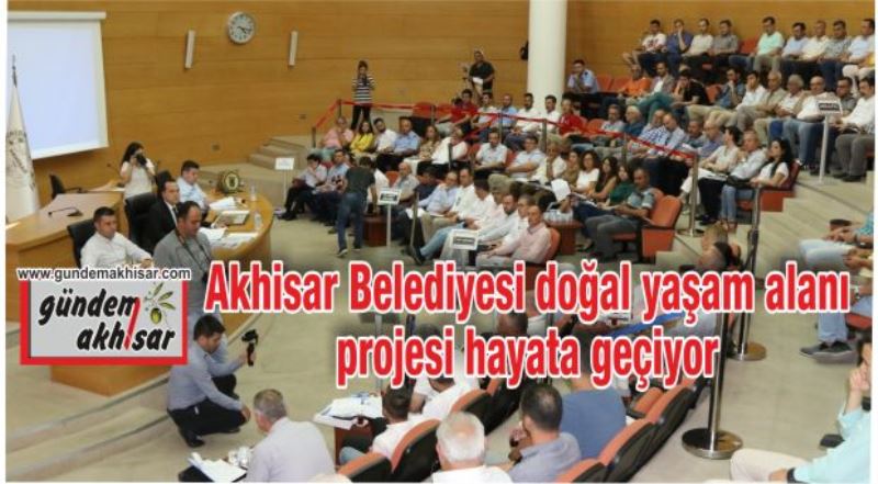 Akhisar Belediye Meclisinde gündem hayvanlar için doğal yaşam alanı oldu