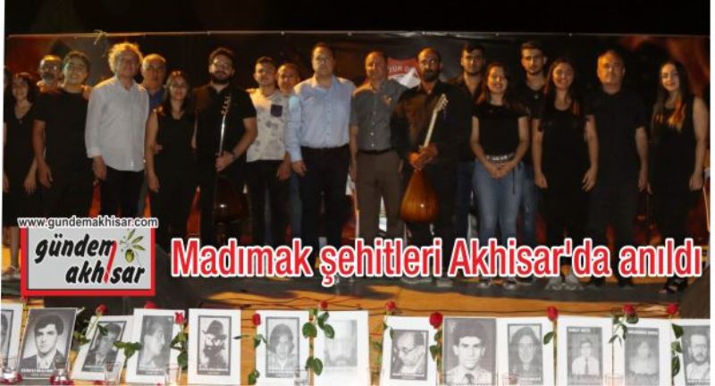 Madımak şehitleri Akhisar’da anıldı