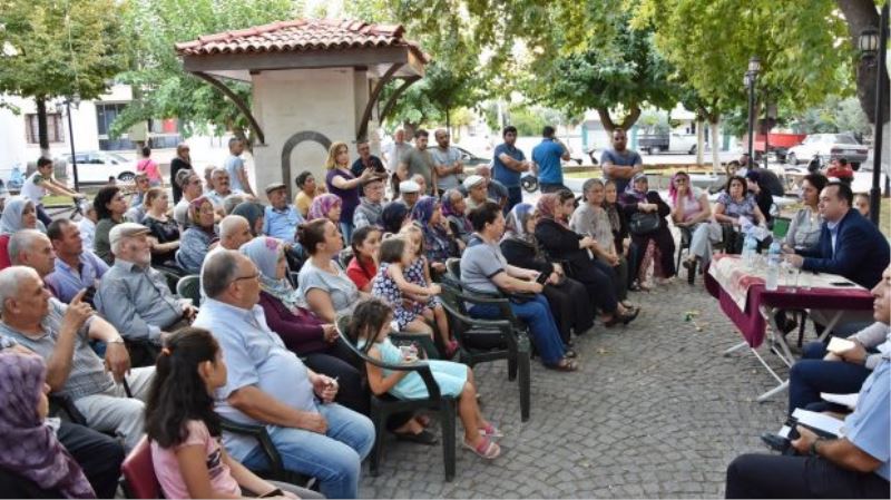 Başkan Dutlulu, ilk Halk Buluşması’nı Ulucami Mahallesinde gerçekleştirdi