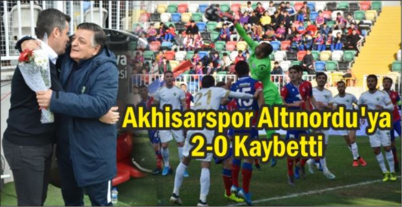 Akhisarspor yenildi, ancak hedef değişmedi…