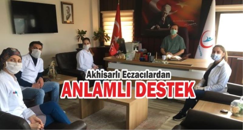 Eczacılardan Anlamlı Destek!