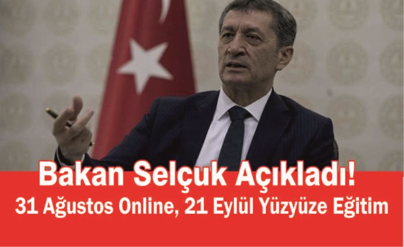 Okullar ne zaman başlayacak? Sorusu cevaplandı.