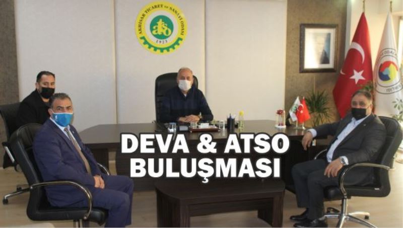 DEVA PARTİSİ AKHİSAR İLÇE TEŞKİLATI ATSO’YU ZİYARET ETTİ.