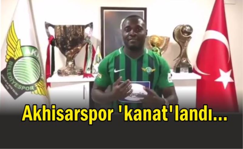 Dzon Delarge Akhisarspor’a imzayı attı…