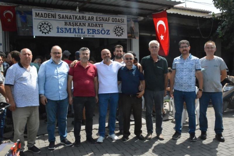 İSMAİL ERSÖZ RESMEN ADAY