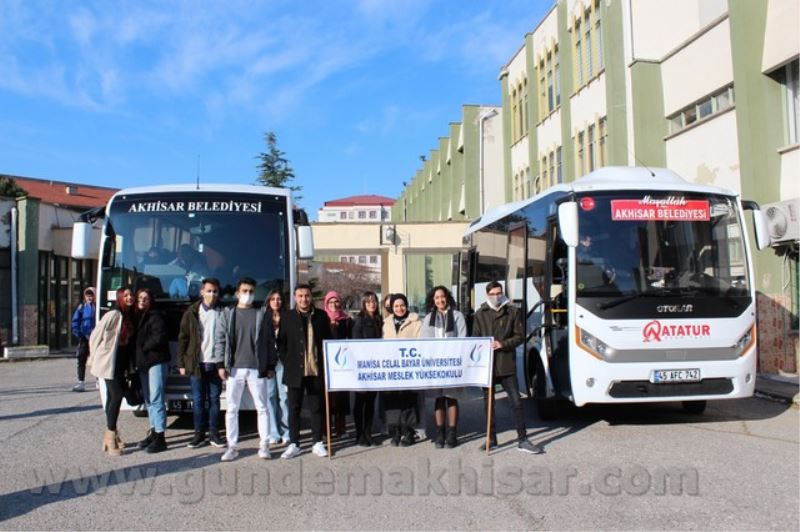 Akhisar Meslek Yüksek Okulumuzdan Ege Bölgesi Kariyer Fuarına Ziyaret