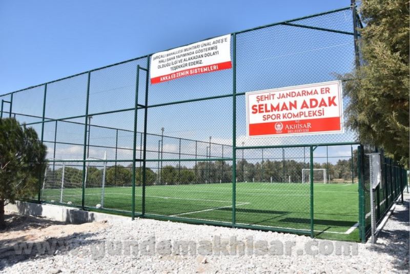 Şehit Jandarma Selman Adak’ın adı Memleketi Akhisar’da Yaşayacak